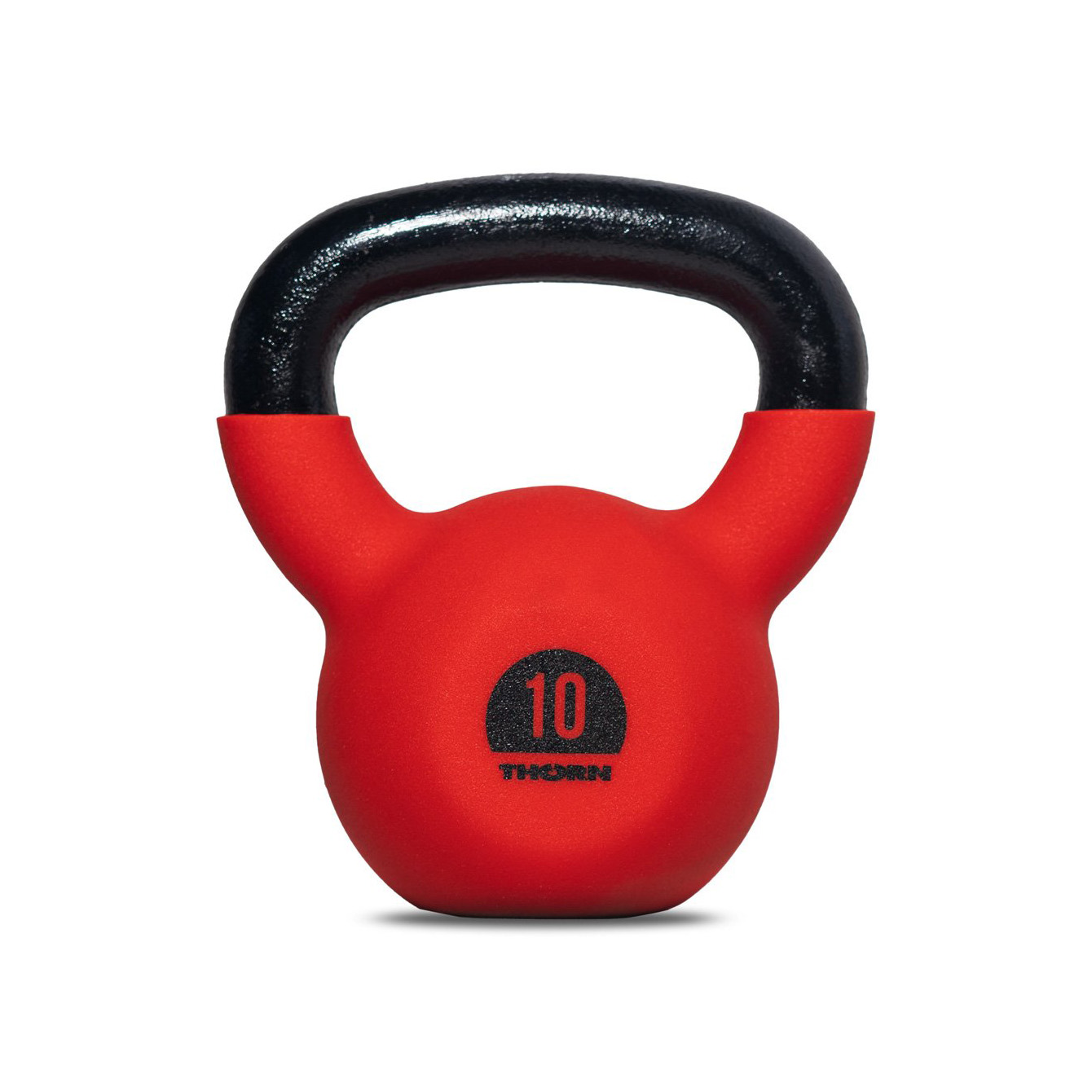 Kettlebell 10kg med vinylbelegg Thorn Fit