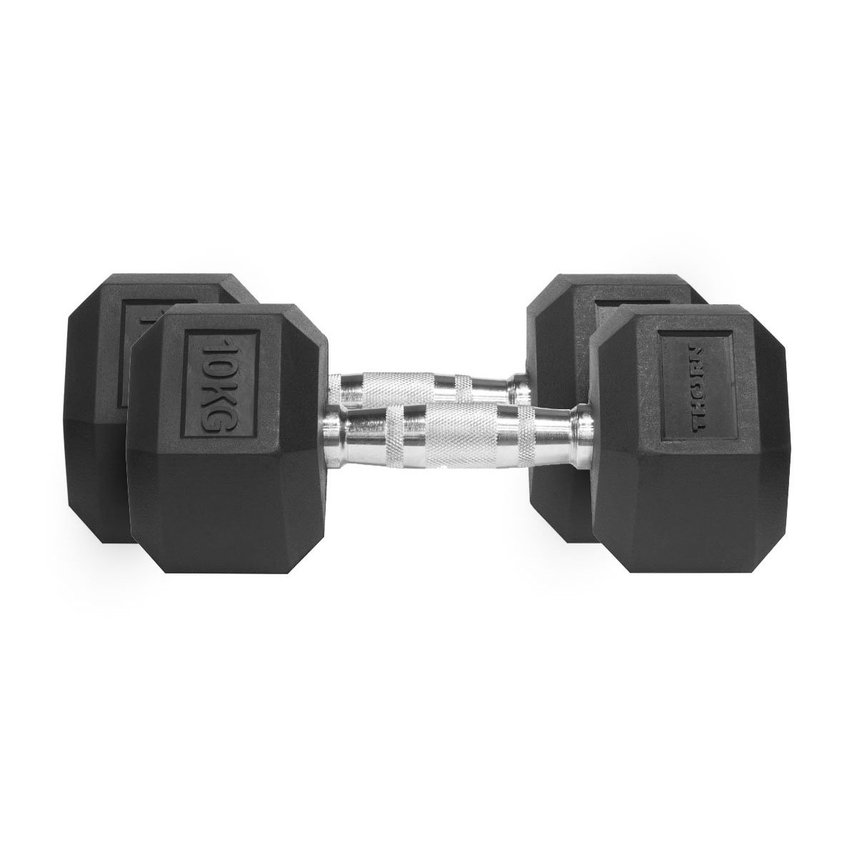 heaxhead-dumbbells-2x10kg.jpg dumbbells, Hantel 2x10 kg Thorn Fit
