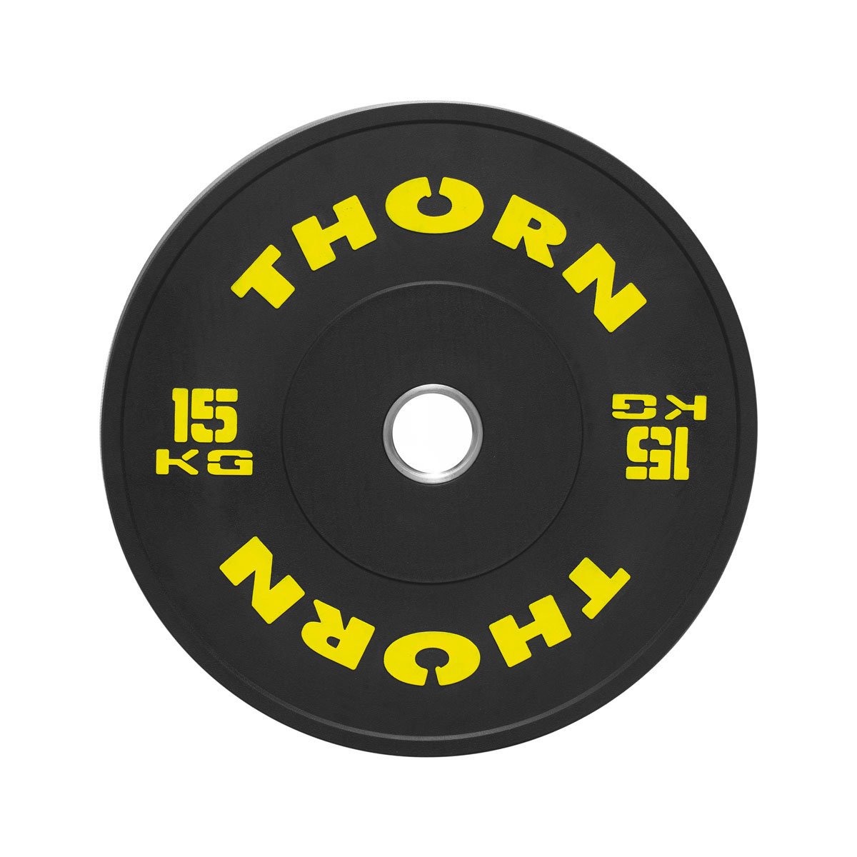 vektplate_bumperplate_15kg.jpg vektplate, vektløfting, olympisk, vektskive 15 kg - Thorn Fit