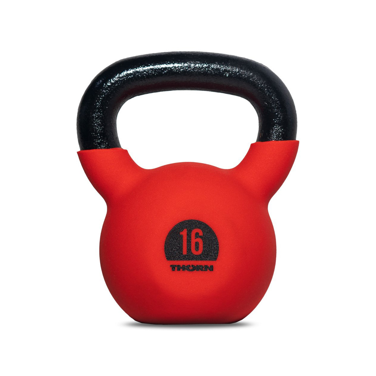 kettlebell 16kg med vinylbelegg Thorn Fit