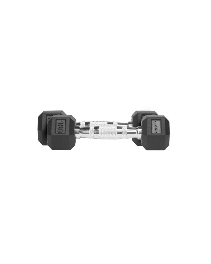 Hexhead dumbbells manualer 1kg