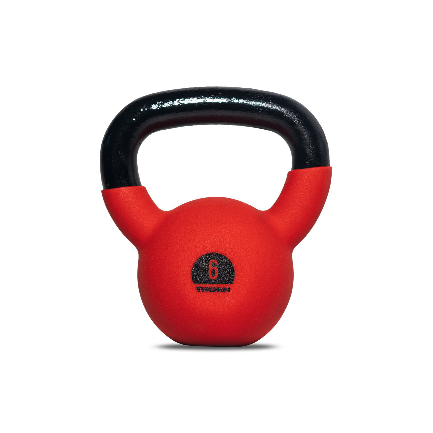 kettlebell 6kg med vinylbelegg Thorn Fit