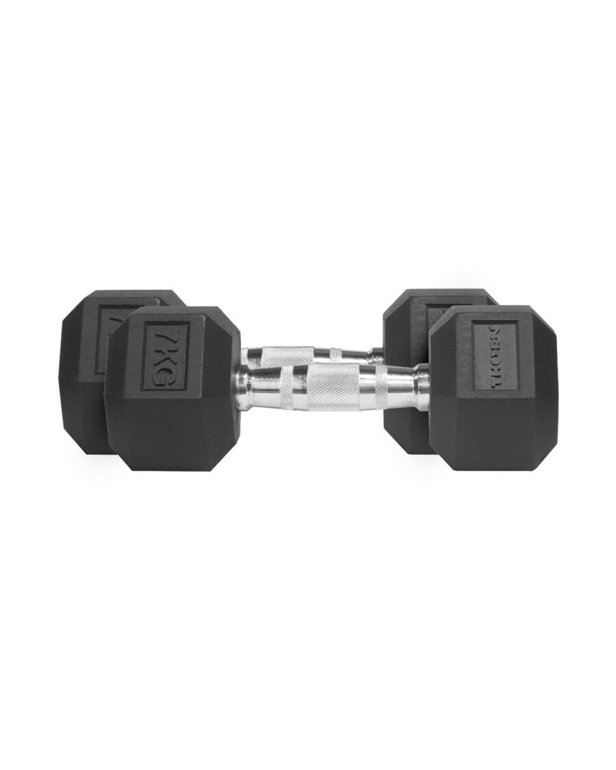 Hexhead dumbbells manualer 7 kg