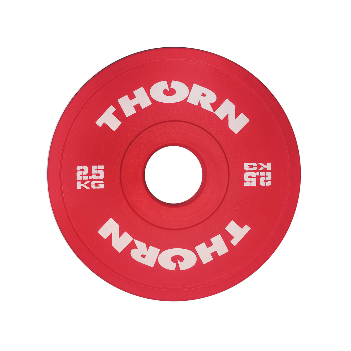 vektplate, vektløfting, olympisk, vektskive 2,5 kg - Thorn Fit