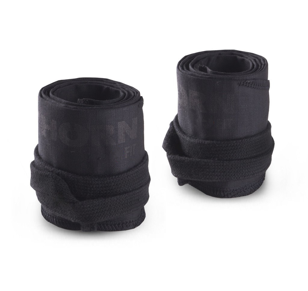 THORN_cotton_wrist_wraps_sort_1-2.jpg Cotton Wrist Wraps Sort er håndledds støtte for de tunge løftene.