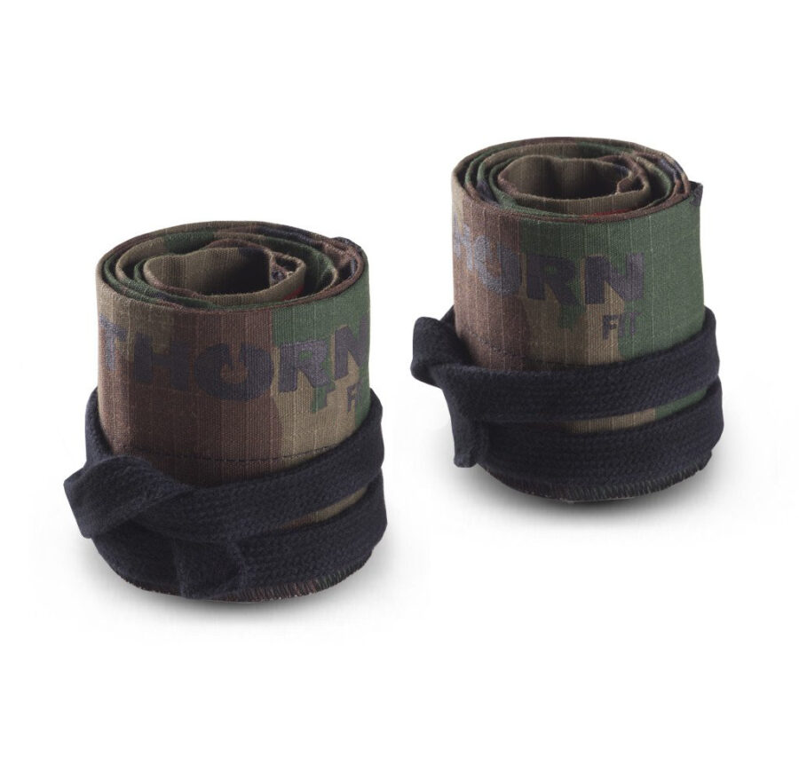 Ripstop Cotton Wrist Wraps Camo gir støtten du trenger for å kunne løfte tyngre!